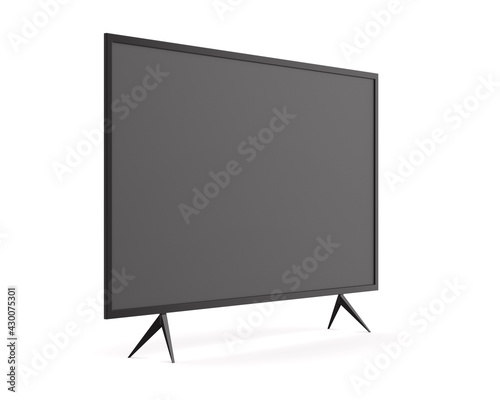 tv on white background. Iso...