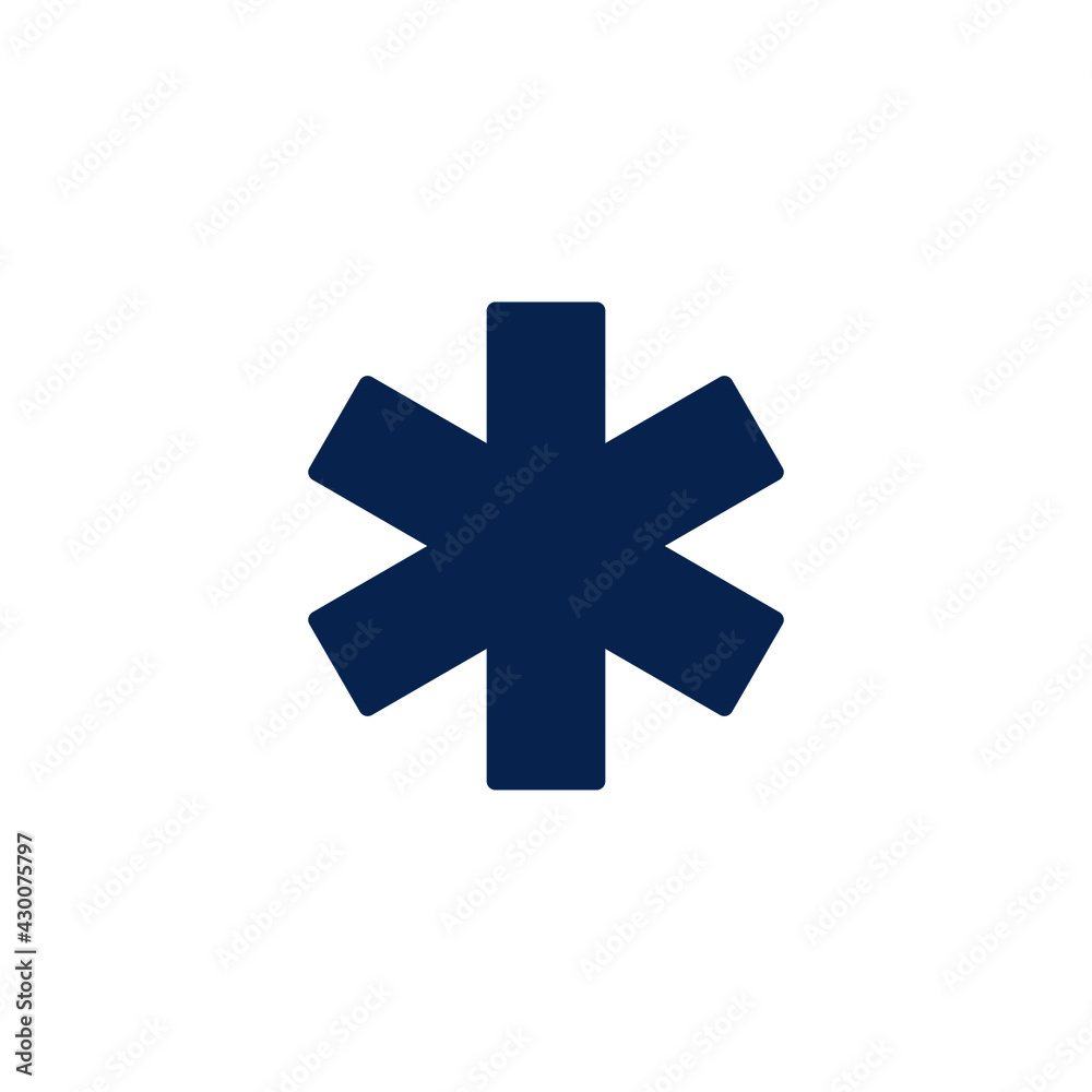 Fototapeta premium medical cross pharmacy symbol logo template