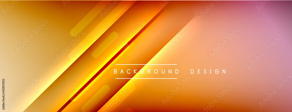 Dynamic lines abstract background. 3D shadow effects and fluid gradients. Modern overlapping forms Dynamic lines abstract background. 3D shadow effects and fluid gradients. Modern overlapping forms