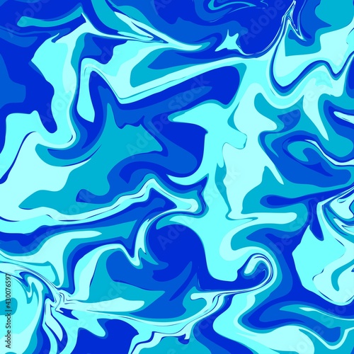 Fluid art texture. Background with abstract mixing paint effect. Liquid acrylic picture that flows and splashes. Mixed paints for interior poster. Eps10 vector