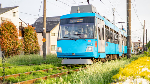 世田谷線松原駅付近