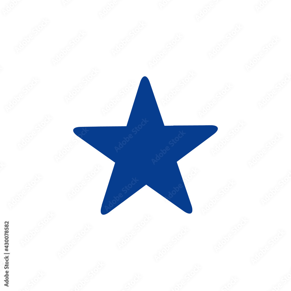 Obraz premium star logo concept success symbol 