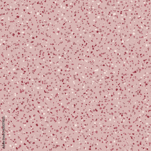 Terrazzo flooring vector. Classic venetian terrazzo style of floor of stone, granite, quartz.