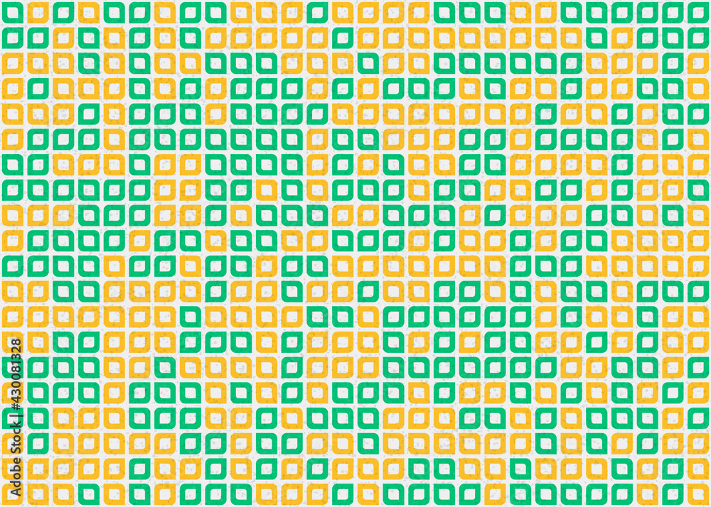 Abstract Geometric Pattern generative computational art illustration