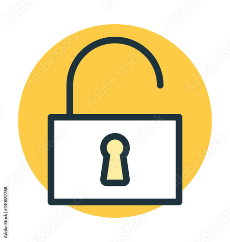 Open Padlock 