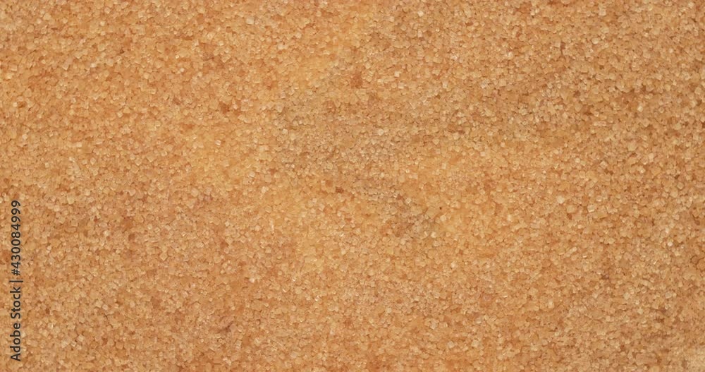 Closeup cane sugar rotation, background, texture. Slow motion. Food background. Closeup cane sugar rotation, background, texture. Slow motion. Food background.