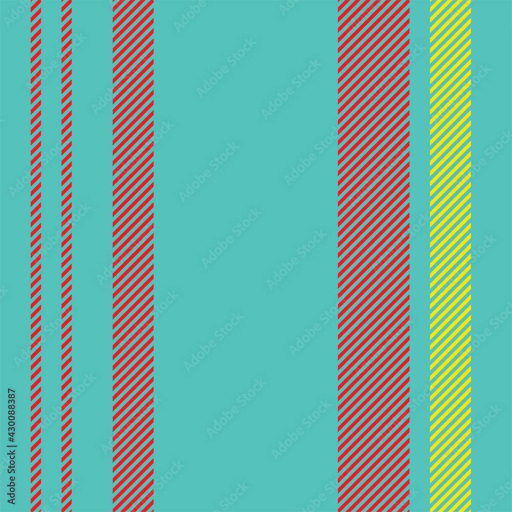 Fototapeta premium Stripes background of vertical line pattern. Vector striped texture, modern colors.