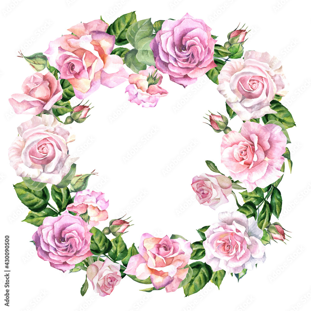 roses wreath roses wreath