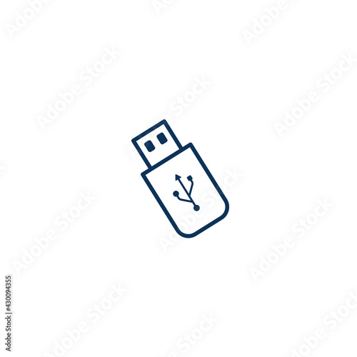 usb flash drive icon symbol © andy