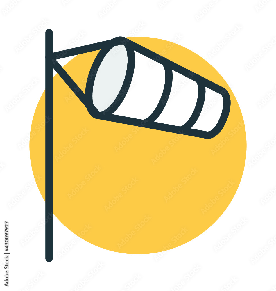 Windsock Stock Vector | Adobe Stock