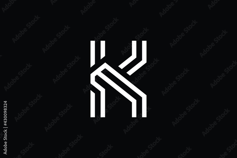K logo letter design on luxury background. KK logo monogram initials letter concept. K icon logo design. KK elegant and Professional letter icon design on black background. K KK K logo letter design on luxury background. KK logo monogram initials letter concept. K icon logo design. KK elegant and Professional letter icon design on black background. K KK