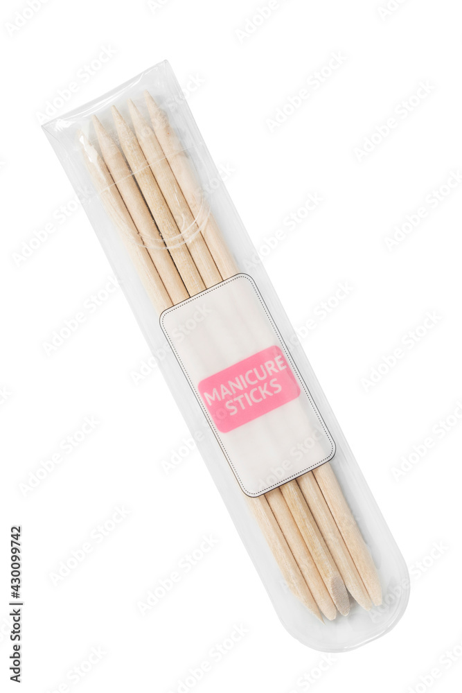 Manicure sticks isolated Manicure sticks isolated