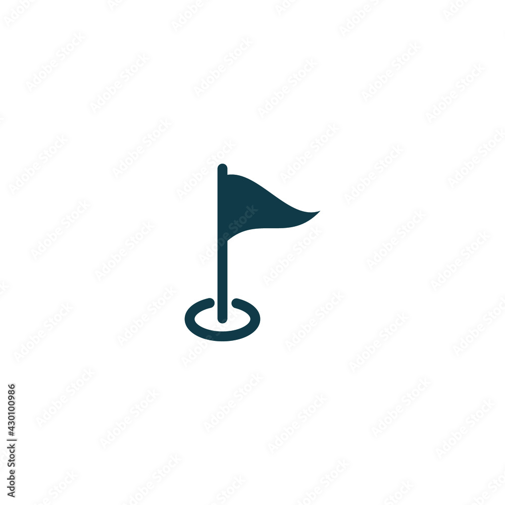 flag icon vector illustration logo template flag icon vector illustration logo template