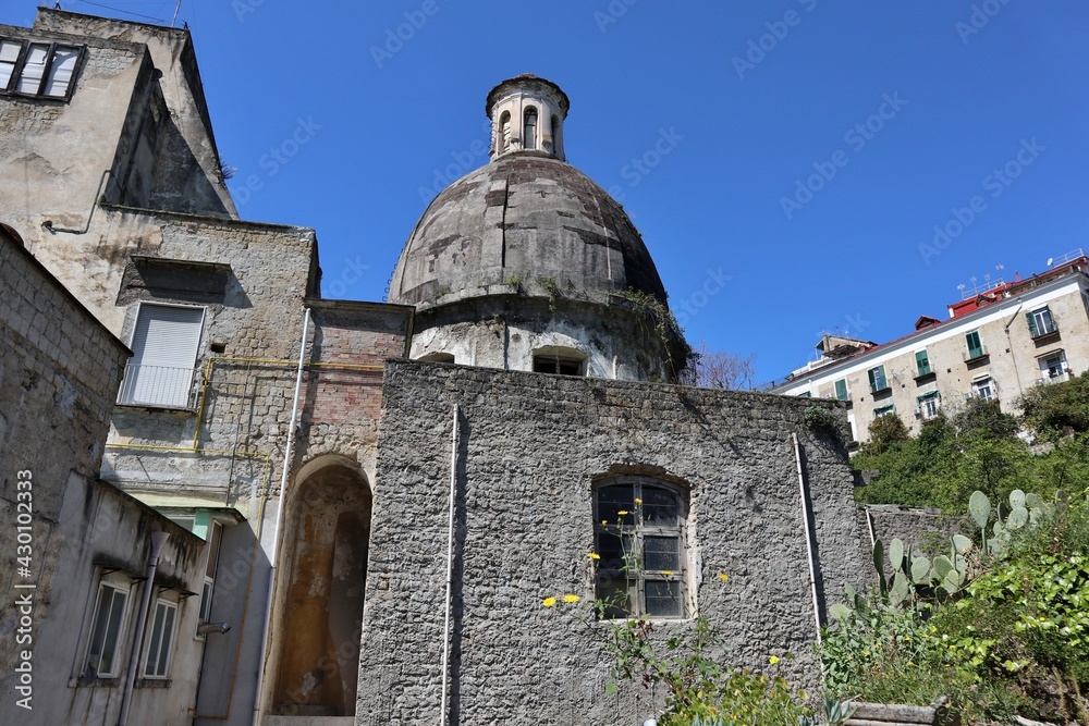 Fototapeta premium Napoli - Scorcio della Chiesa di Santa Maria della Vita