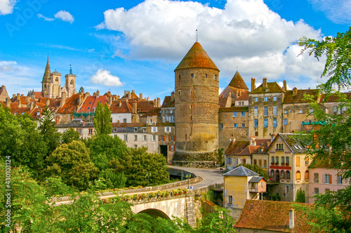 Semur en Auxois, Burgundy, France