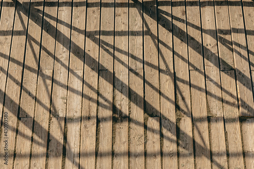Shadow on the boulevard