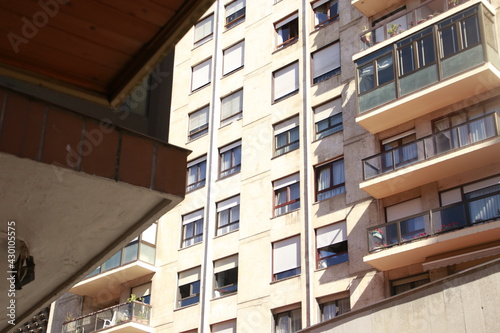 Residential towers in Bilbao