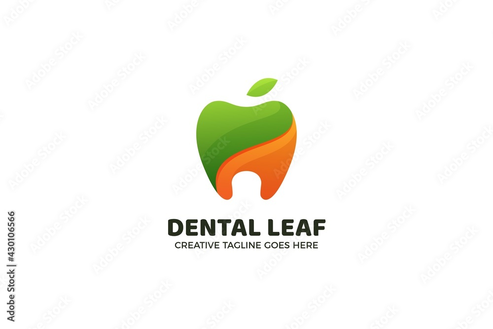 Natural Dental Logo Template