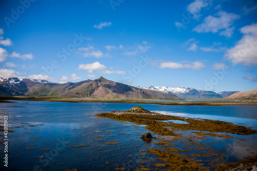 Summer landscape in Southern Iceland, Europe