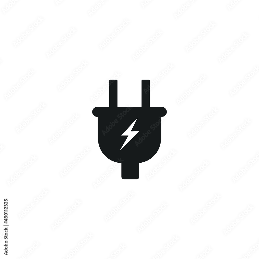 electric plugs icon vector illustration simple design element electric plugs icon vector illustration simple design element