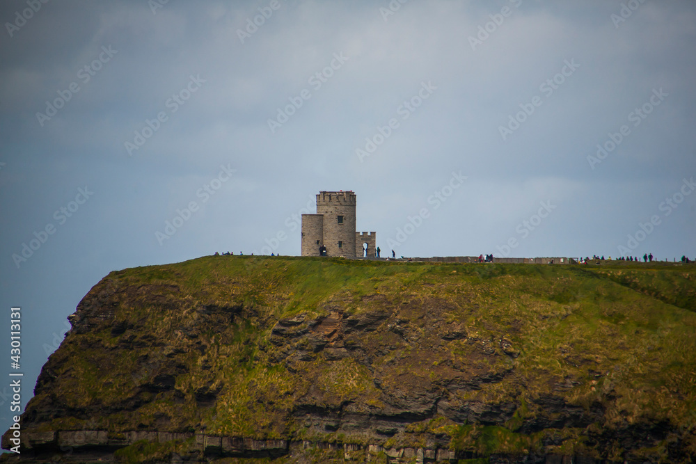 Spring landscape in Cliffs of Moher (Aillte An Mhothair), Ireland