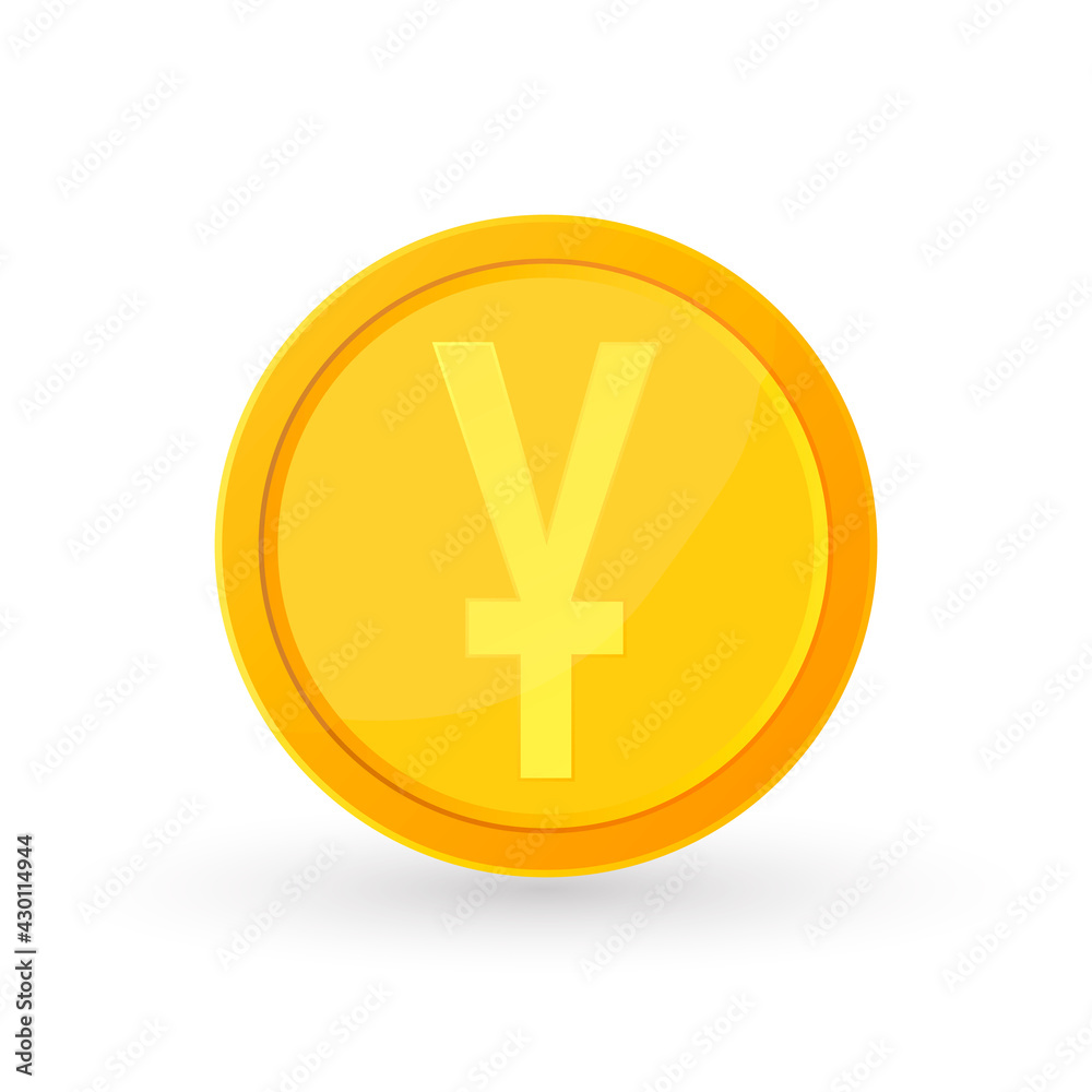 Gold coins icon, flat graphic design template, economy signs, app symbols, vector illustration Gold coins icon, flat graphic design template, economy signs, app symbols, vector illustration