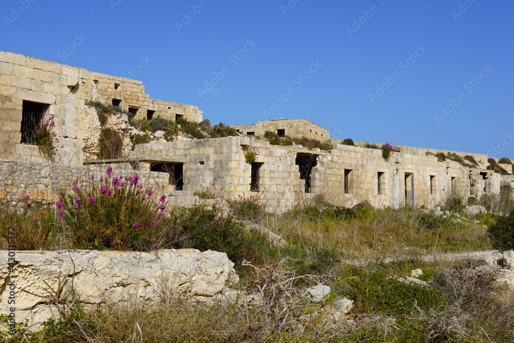 Abandoned fort Campbell from second world war / Lost place Malta
