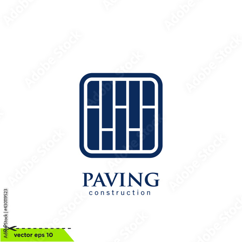 paving icon vector illustration simple design element