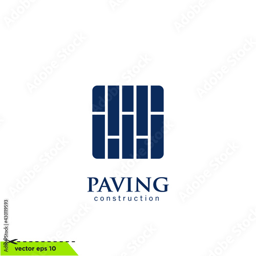 paving icon vector illustration simple design element