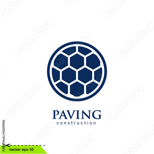 paving icon vector illustration simple design element