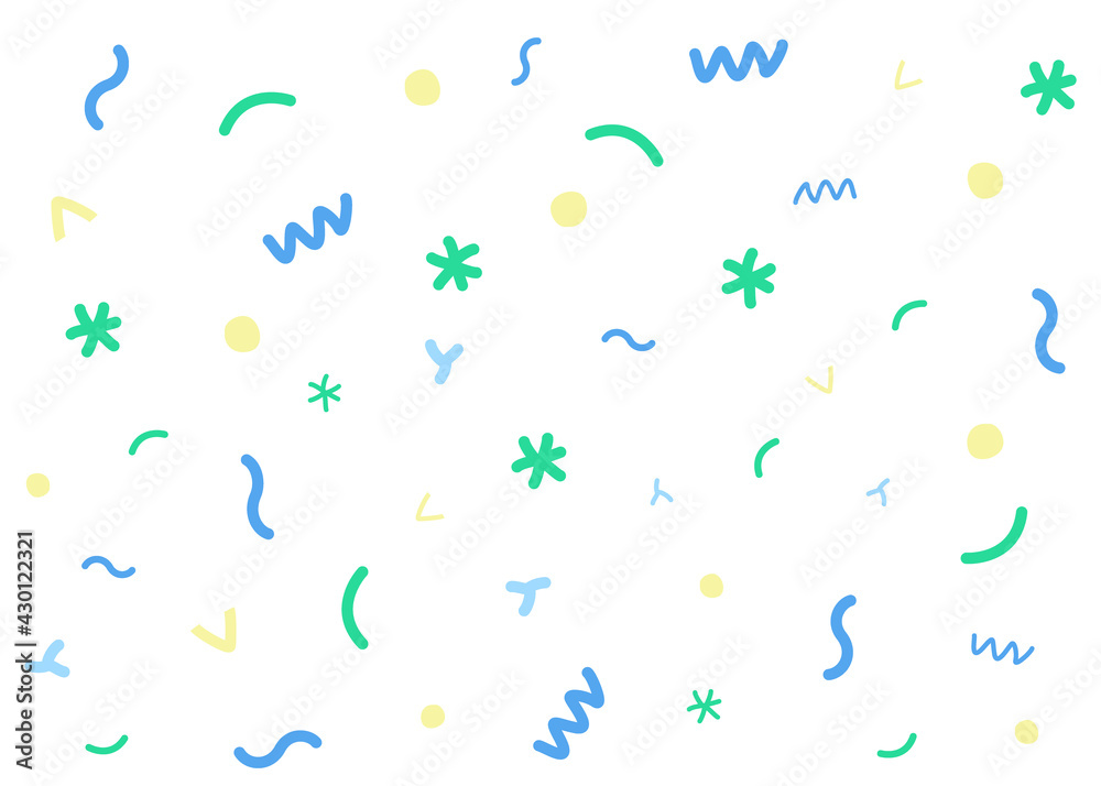 Abstract creative modern background of shape, pattern dot and line. Trendy seamless pattern. Colorful bright colors banner. Vector template illustration Abstract creative modern background of shape, pattern dot and line. Trendy seamless pattern. Colorful bright colors banner. Vector template illustration