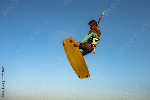 Kitesurfer In Action photo