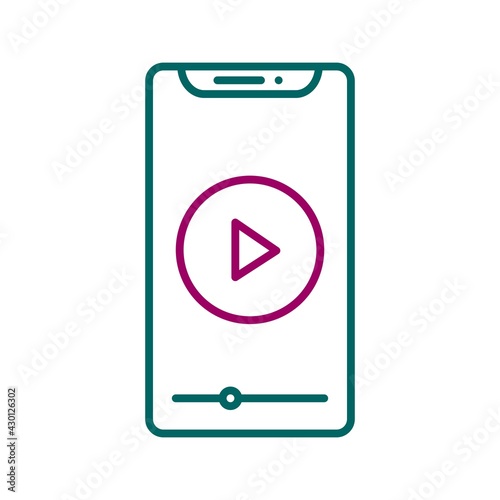Unique Tutorials Line Vector Icon