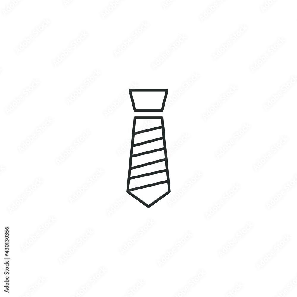 tie icon vector illustration simple design element tie icon vector illustration simple design element