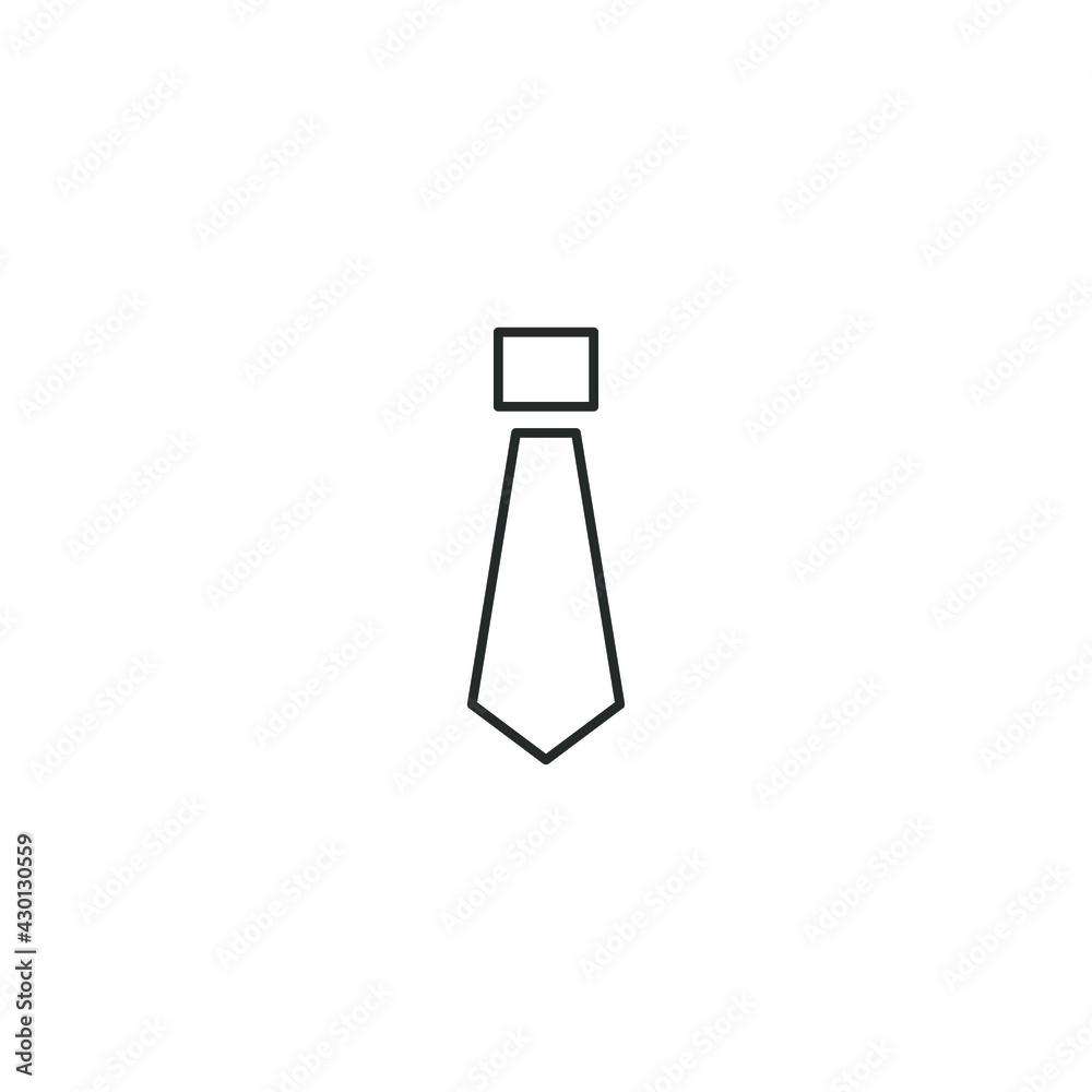 tie icon vector illustration simple design element tie icon vector illustration simple design element