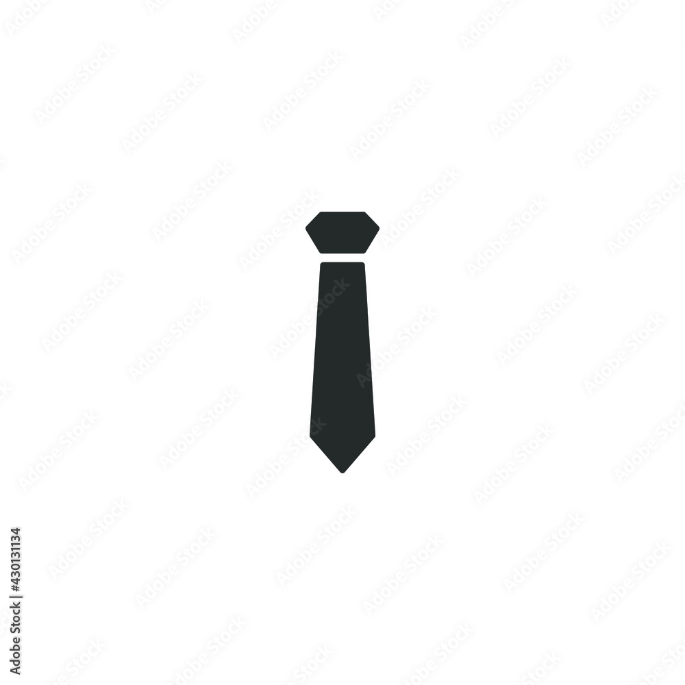 tie icon vector illustration simple design element tie icon vector illustration simple design element
