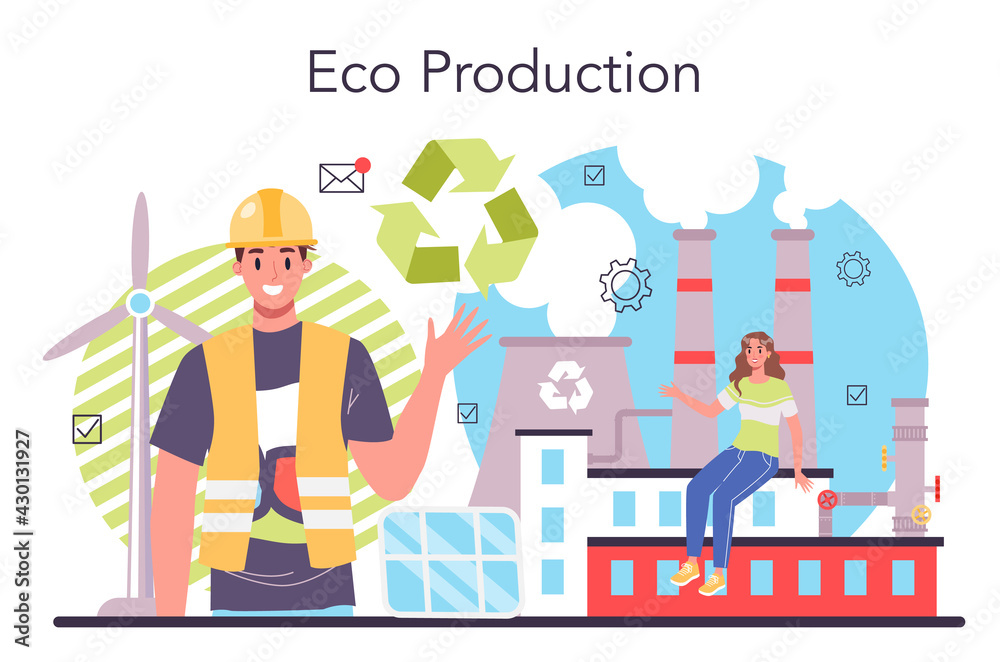Ecology concept. Idea of environmental protection and global eco-system Ecology concept. Idea of environmental protection and global eco-system
