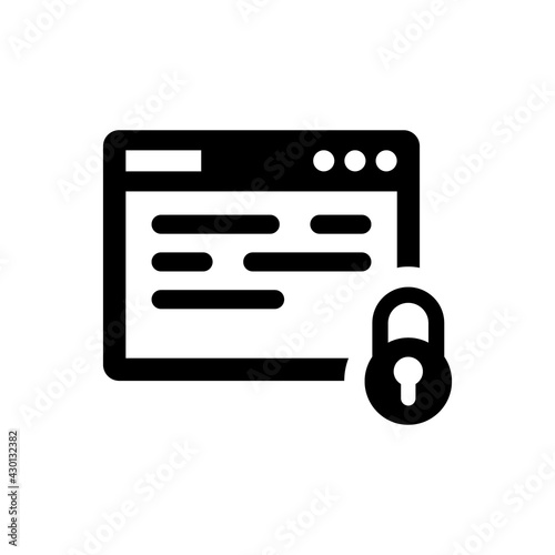 Web security icon