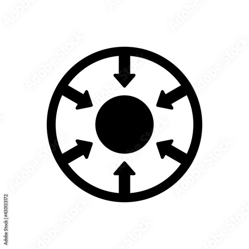 Centralization icon photo