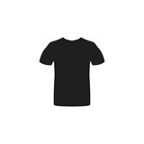 Blank t-shirt vector template design