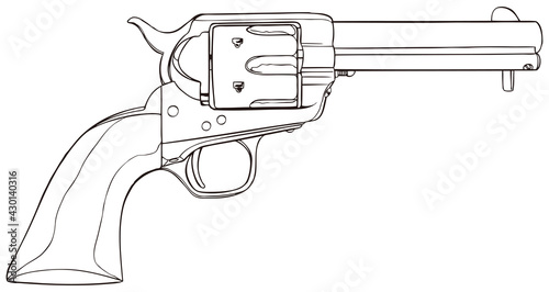 L、西部劇,ウエスタン,銃,GUN,SAA