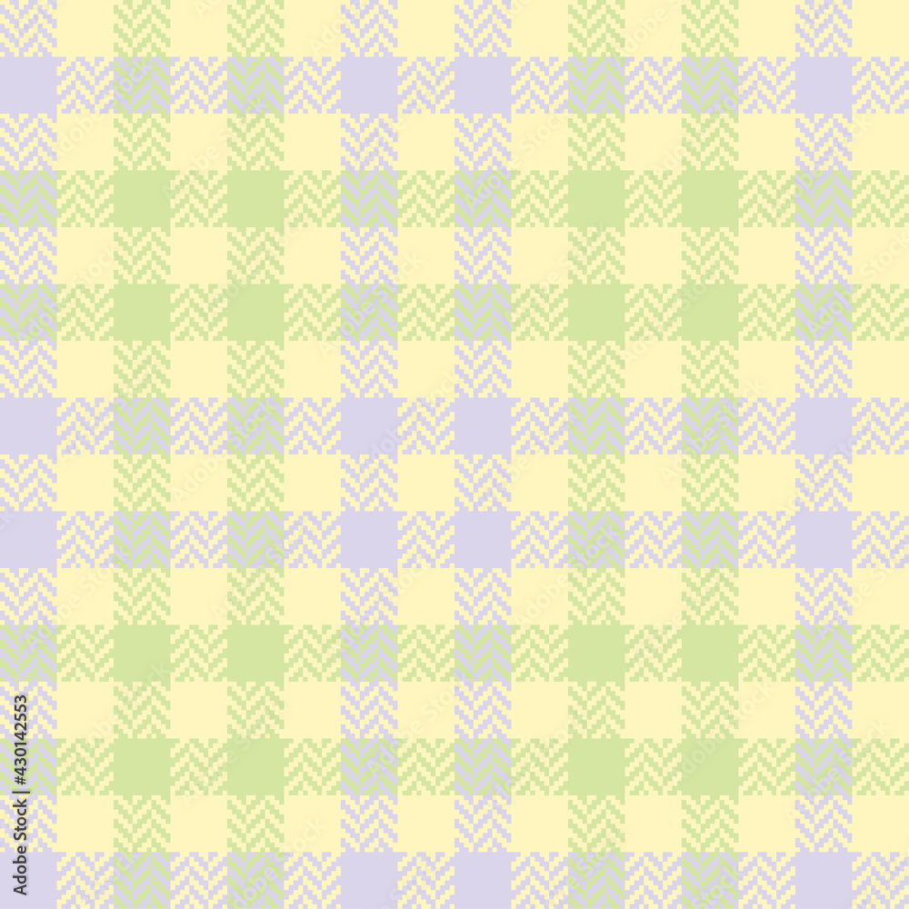 Plaid seamless vector background.