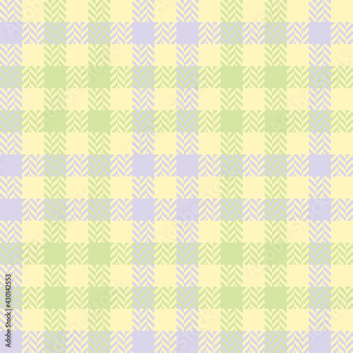 Plaid seamless vector background.