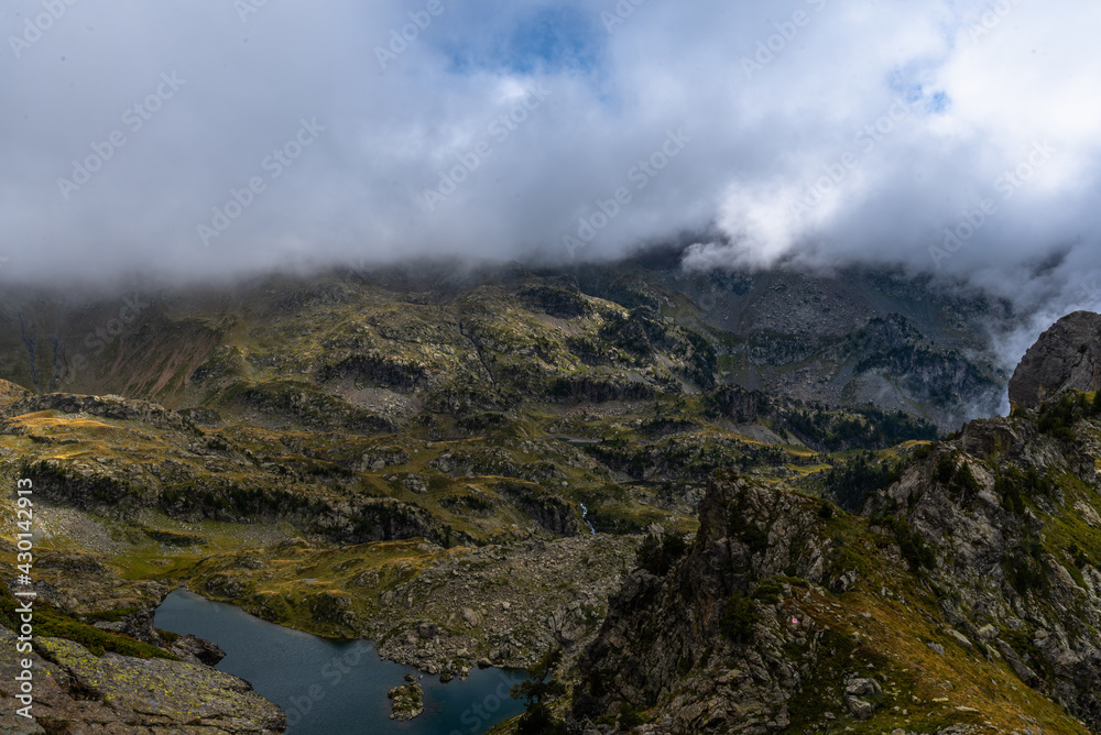 entre lac et nuage