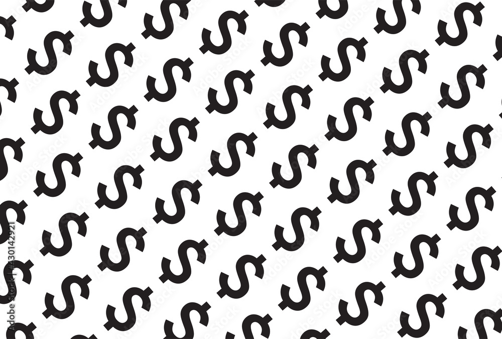 dollar line art background illustration dollar line art background illustration