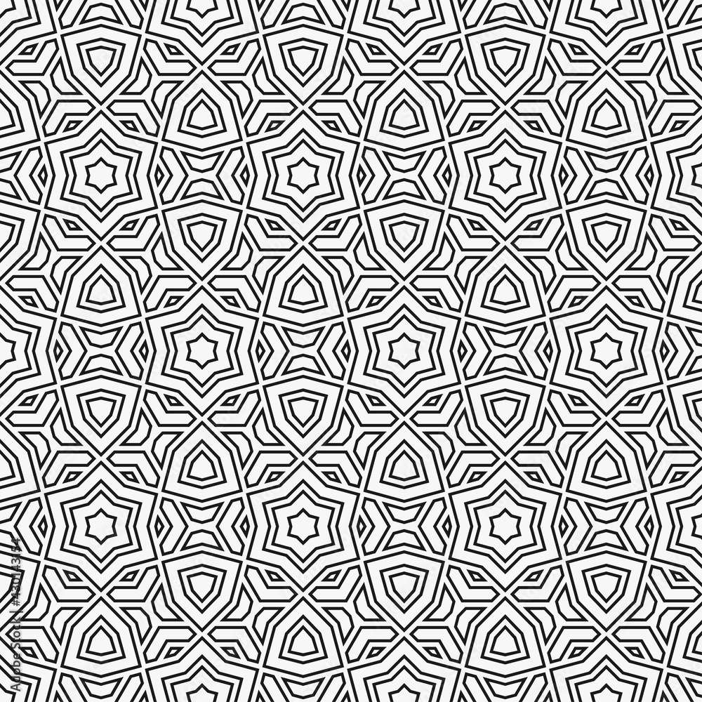 Seamless geometrical abstract background. Seamless geometrical abstract background.