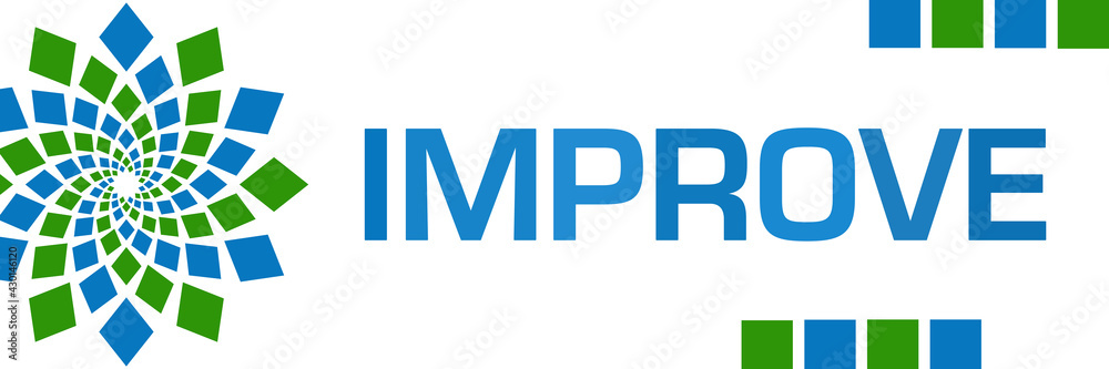 Improve Green Blue Element Horizontal Improve Green Blue Element Horizontal