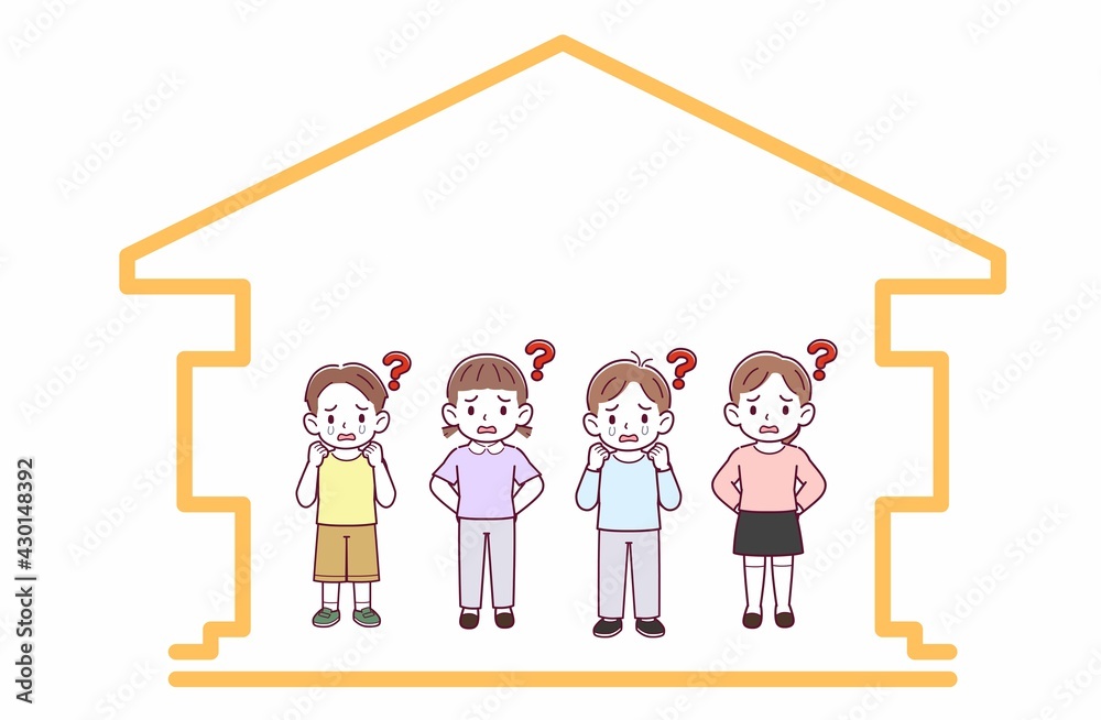 4人の子どもたち