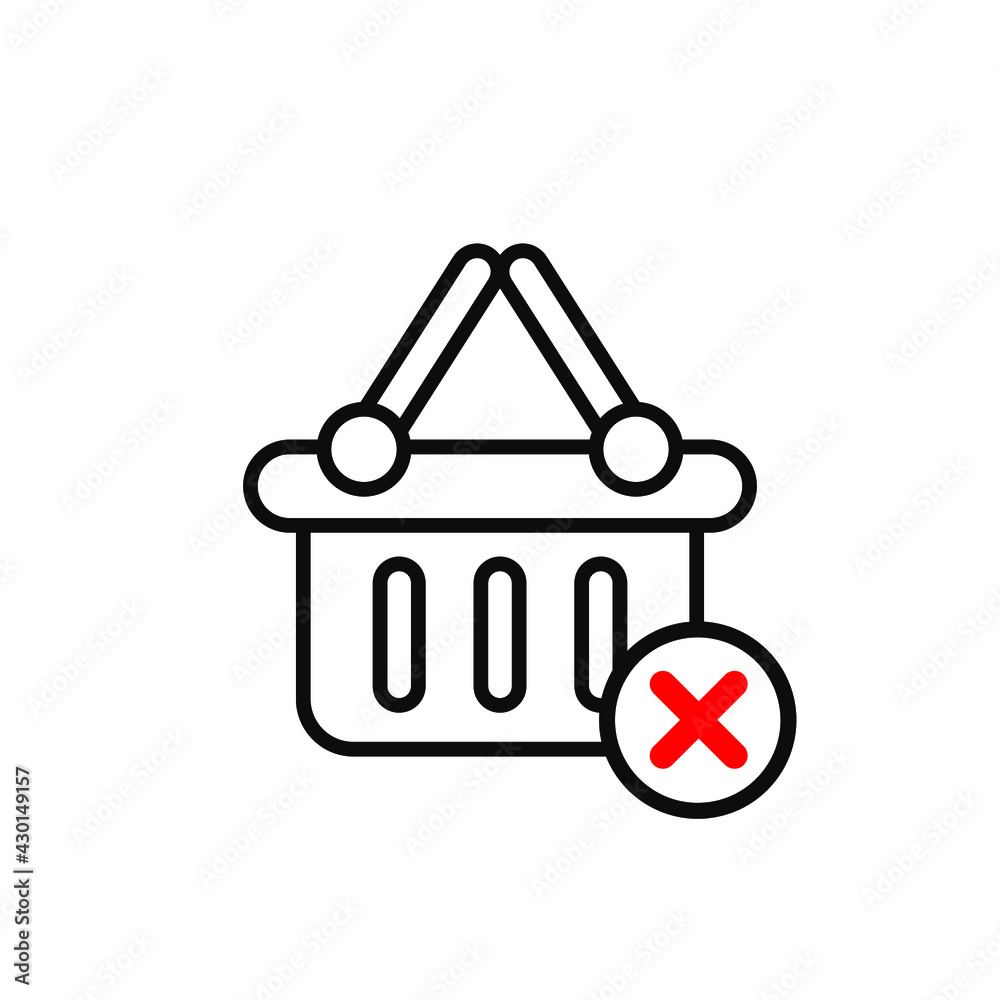 shop cart icon simple logo design element