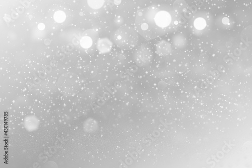 fantastic shiny glitter lights defocused bokeh abstract background with sparks fly, celebratory mockup texture with blank space for your content